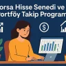 Borsa Hisse Senedi ve Portföy Takip Programı