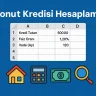 Konut Kredisi Hesaplama
