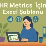 HR Metrics İçin Excel Şablonu