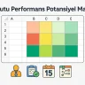 9 Kutu Performans Potansiyel Matrisi