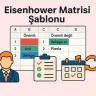 Eisenhower Matrisi Şablonu