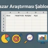Pazar Araştırması Şablonu