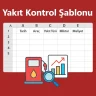 Yakıt Kontrol Şablonu