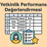 Yetkinlik Performans Değerlendirmesi