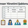 İnsan Yönetimi Şablonu
