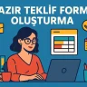 Hazır Teklif Formu Oluşturma