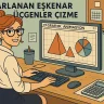 Yuvarlanan Eşkenar Üçgenler Çizme