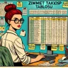 Basit Zimmet Takip Tablosu Kullanma