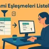 Kısmi Eşleşmeleri Listeleme