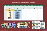 Rakamların Önüne Sıfır Ekleme