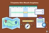İl Seçimine Göre Mesafe Sorgulama