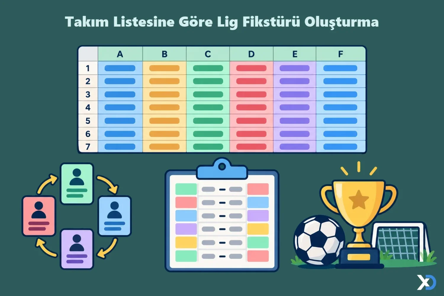 Takım Listesine Göre Lig Fikstürü Oluşturma
