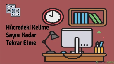 Hücredeki Kelime Sayısı Kadar Tekrar Etme